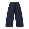 Pantalones vaqueros desgastados lavados de estilo retro retro de la marca Rumeng para hombre, pantalones casuales versátiles de pierna recta holgada para otoño, para pareja