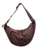 Bolso vintage de nicho con estampado de leopardo para otoño e invierno para mujer 2025 nuevo casual versátil marrón moderno para el trabajo bandolera tipo albóndiga