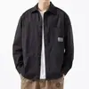 Camisa Manga Longa Estilo Americano Transfronteiriça 2026 Novas Roupas Casuais Tendência Atacado Toque de Luxo Outono/Inverno Peça Externa Top