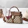 Bolso Verano Nuevo 2025 Estilo Coreano Simple Bolso Cuadrado Pequeño Moderno Versátil Bandolera de un Hombro Mini Bolso de Moda para Mujer
