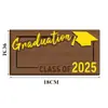 Transfronterizo Nuevo 2025 Nueva Temporada de Graduación de Madera Cartera Sobre Bolsita de Dinero Creativa Adornos de Regalo Portafolio de Efectivo para Graduación