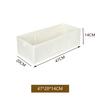 Caja de Almacenamiento con Cajón de Tela Oxford de Ranura Estrecha, Armario Estrecho y Largo, Artefacto de Almacenamiento, Caja Organizadora, Caja de Almacenamiento para Ropa Interior y Pantalones