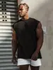 Amazon 2026 Verano Europeo y Americano para Hombre Versátil Secado Rápido Casual Color Sólido Cuello Redondo Manga Corta Top de Moda En Stock