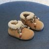 Zapatos de Algodón para Bebé 2025 Invierno Suela Suave Forrados de Felpa Engrosados Zapatos tipo Birkenstock Niñas de 1-2-3 Años Antideslizantes Zapatos para Niños Pequeños