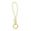 Lanyard para Teléfono de Poliéster Patrón de 14.5cm Cuerda de Colores Hecho a Mano DIY Fabricación Cadena para Teléfono Accesorios Materiales
