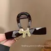 Pinza para el Cabello con Lazo de Cachorro Vintage para Mujer, Nuevo Estilo de Alta Gama 2026, Accesorio Grande para el Cabello para la Parte Posterior de la Cabeza