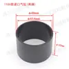 Compresor de Aire sin Aceite Cilindro Especial Bomba de Aire Silenciosa Tamaño Cilindro Liner Taza de Cuero Compresor Tambor de Acero Irregular Almohadilla de Cuero