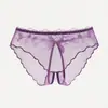 40-70 kg Talla Grande Sexy para Mujer de Encaje Transparente Hueco Moda Sin Costuras Transpirables Calzones Calientes y Sexys
