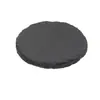Posavasos de pizarra natural con rebaba 10 cm posavasos antideslizante con aislamiento térmico para taza de whisky de pizarra casa de té cafetería fabricantes