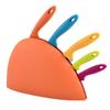 Utensilios de cocina Cuchillo Colorido Juego de 6 Piezas Mango de Caparazón de Tortuga Caparazón de Tortuga Pequeño Cubierta de Asiento Colorida Cuchillo de Chef Hachuela para Carne Cuchillo Multiusos Cuchillo