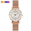Reloj Skmei de Moda para Mujer Incrustado con Diamantes, Reloj para Mujer, Reloj de Pareja, Reloj para Estudiante, Reloj de Cuarzo para Mujer, Lujo Ligero