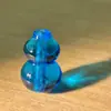 15*10mm Cuentas de Vidrio de Calabaza Coloridas con Agujero Vertical Material para Accesorios de Cadena de Teléfono Móvil Colgante de Coche DIY Hecho a Mano Pulsera Cuentas Sueltas