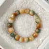 Pulsera Bodhi de Dunhuang Más Vendida en Tiktok con Cuentas Cilíndricas de Corte Recto, Hilo Único, Alto Contenido de Aceite, Alta Densidad, Pulsera de Cuentas Budistas Coleccionable, Venta al por Mayor de Fábrica