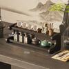 Estante de Almacenamiento para Portavasos Estante de Almacenamiento de Escritorio Almacenamiento de Encimera Multicapa Soporte para Tazas de Té Estante de Almacenamiento para Tazas de Té y Agua para el Hogar
