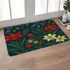 Nueva alfombra de piso de terciopelo de cristal con diseño de gatito vintage para uso doméstico, resistente a la suciedad, resistente al desgaste, fácil de mantener, alfombra a prueba de polvo y antideslizante para la entrada