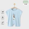 Roupas de Bebê Verão Finas Respiráveis Roupas Jumbo Recém-nascido Manga Curta Fibra de Bambu Roupas de Lebre Frescas para Dormir Roupas de Casa