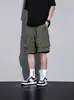 Shorts de Trabajo de Nuevo Estilo Verano 2026, Corte Holgado con Bolsillos Grandes, Shorts Delgados de Pierna Recta de Secado Rápido de Cinco Puntos, Shorts de Playa Multibolsillos