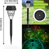 Luz Solar 65 Lámpara de Puntos de Onda Luz Solar Exterior para Jardín Se Enciende Automáticamente al Anochecer Impermeable Luz Ambiental Luz Nocturna