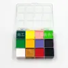 Set de Pintura al Óleo y Acuarela a Cuadros de 12 Colores Pintura Facial para Halloween, Navidad, Pascua Pintura para Escenario