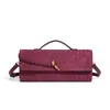 Bolso de noche tejido a mano para mujer, con cierre tipo baguette, ideal para combinar con todo, de Amazon, Europa y América.