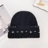 Gorro de Punto Retro Simple con Ala Otoño Invierno Caliente para Exteriores Espesado Cubre Orejas Envoltura para la Cabeza Gorro de Lana Hace que la Cara se Vea Más Pequeña Sombrero para Mujer