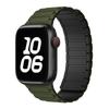 Adequado para Pulseira de Apple Watch S10, Silicone Blindado de Três Contas Magnético Forte Pulseira Iwatch11