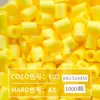 Paquete de Recarga de 264 Colores 1000 Piezas 2.6 mm Fusion Beads Tablero de Pines Set de Rompecabezas Beads para Planchar Serie Completa de 264 Colores