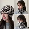 Bufanda cálida a prueba de frío, cubierta intercambiable para protección del cuello, sombrero de punto a prueba de viento, máscara de punto para mujer de talla grande, otoño e invierno, multifuncional