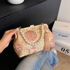 Bolso de mano de viaje de regalo bordado Bolso Hanfu Bolso chino Bolso retro Bolso cheongsam Bolso con clip de cadena de perlas