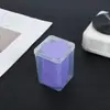 Almofadas de Algodão Limpadoras para Frascos de Cola de Extensão de Cílios Descartáveis Embaladas em Caixa, Lenços Removedores de Esmalte, Lenços Mágicos para Unhas