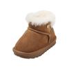 Inverno Novo Sola Macia Confortável Antiderrapante Sapatos de Criança Sapatos de Algodão Grosso Forrados com Lã Masculinos e Infantis Botas de Neve de Algodão Grandes Femininas