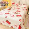 2025 Nueva Sábana de Cama de Algodón Puro Pieza Única Algodón Puro 100 Fresco Pequeño Colcha Individual Dormitorio de Estudiante Juego de Tres Piezas para Niños 2