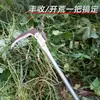 Foice dobrável para capina e colheita ao ar livre, foice para colheita de milho e trigo, ferramenta agrícola, cortador de grama portátil