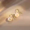 Pendientes de Perla Vintage de Alta Gama 2026 Nueva Tendencia Estilo Coreano Hebilla de Oreja de Lujo Ligero Diseño Pendientes Únicos