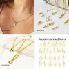 Europa transfronteriza y Estados Unidos nuevo colgante de 26 letras pulsera de pareja collar nombre colgante en inglés joyería DIY al por mayor