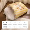 Nido para Gatos para Otoño e Invierno, Saco de Dormir Cálido y Esponjoso para Gatos, Engrosado y Cálido, Nido Agujero para Gatos para una Sensación de Seguridad, Nido para Dormir de Mascotas, Transfronterizo