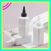 Frasco de tampa pontiaguda quadrado 150ml frasco de isca de tampa pontiaguda frasco de óleo essencial frasco de enchimento de água frasco de tampa pontiaguda frasco dispensador de sérum
