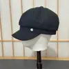 Chapéus de Outono e Inverno para Mulheres Chapéu Octogonal Moda Versátil Emagrecedor Chapéu de Pintor Boina Retrô Britânica Boina de Jornais