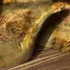 Tela de Seda Jacquard de Rayón Xiangyun, Camisa de Nuevo Estilo Chino Estilo Nacional, Chaleco, Tela Hecha a Mano Qipao, Sombra de Flor de Ruinas Antiguas