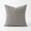 Funda de Almohada de Pana en Múltiples Tamaños, Color Sólido, Sin Relleno, Funda Sencilla para Cojín de Sofá del Hogar, Funda de Cojín Lavable a Máquina