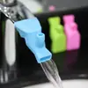 Extensor de torneira de silicone bico Guia pia à prova de respingos desviador de água conector de extensor crianças bebê máquina de lavar roupa