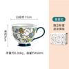Nova louça chinesa cerâmica tigela de arroz prato profundo underglaze cor bambu chapéu tigela de sopa placa de cozimento redonda vintage binaural prato de arroz assado