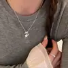 Collar con Colgante de Estrella y Borlas de Alta Gama para Mujer, Nicho, Exquisito, Personalidad Única, Moda Versátil, Cadena para el Cuello, Cadena para la Clavícula