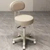 Salão de Beleza Barbeiro Banqueta Cabelereiro Manicure Maquiador Banqueta de Trabalho Grande Roda Cadeira para Casa Giratória de Maquiagem