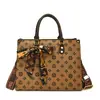 Bolsa de Mão de Luxo Leve para o Trabalho com Presbiopia Bolsa Estampada Feminina 2025 Nova Bolsa Tote de Grande Capacidade Bolsa de Ombro Transversal