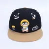Lindo Sombrero de Pingüino Pequeño para Niños Sombrero de Béisbol de Dibujos Animados de Comercio Exterior para Bebés Sombrero Nuevo de Ala Plana Hip-Hop para Niños de Primavera y Otoño