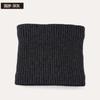 Chapéu de lã feminino Novo chapéu de marca da moda 2024 chapéu masculino estilo coreano elegante de malha com forro de lã inverno preto chapéu de algodão para ciclismo