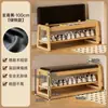 Banqueta para Cambiar Zapatos para Entrada de Casa, Gabinete de Zapatos de Madera Maciza de Lujo Ligero con Asiento, Almacenamiento Integrado para Pasillos Estrechos
