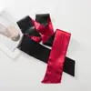 Máscara de Ojos Opaca de Doble Cara Negra y Roja Sexy del Fabricante Accesorios de Juego para Adultos Ataduras de Mano Accesorios Alternativos para Coqueteo