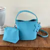Bolso bandolera minimalista de colores dopamina, súper popular para el uso diario, elegante bolso de hombro tipo cubo casual